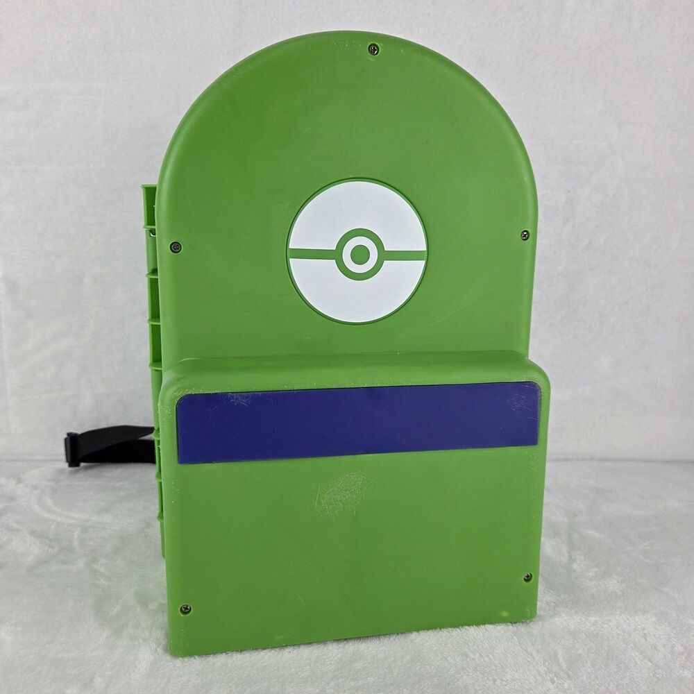 Pokemon Carry Case Playset Backpack Fold Up Portable 2020 Battle Arena Toy Green